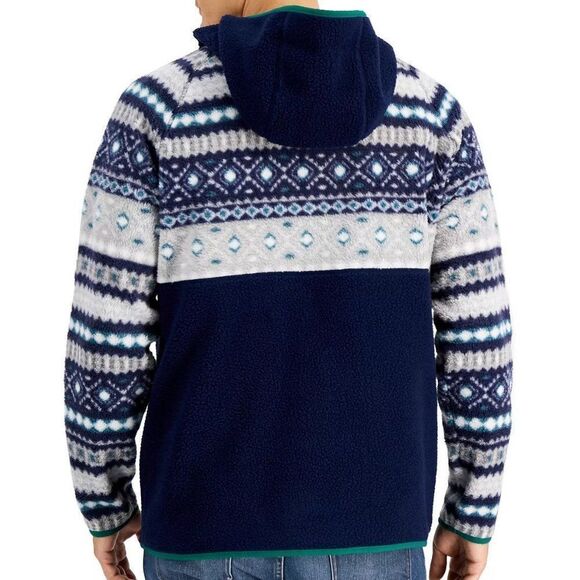 Club Room Men's Sherpa Anorak Sweater - Picture 2 of 5